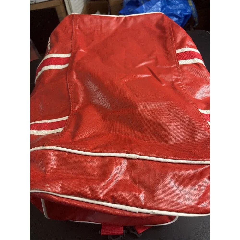 Bauer Youth Premium Carry Equipment Bag-Red/White (22x12x12)